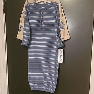 Carter's 2 Pack Baby Gowns